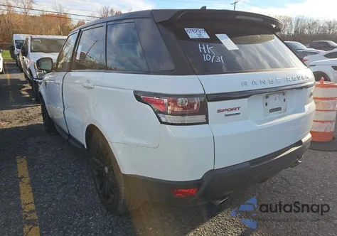 2016 Land Rover Range Rover Sport Sc из США, поврежденный, VIN SALWR2EF9GA123169